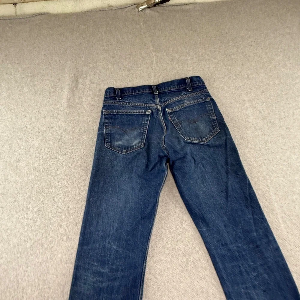 Levi's 505 Jeans Mens 31x30 Blue Vintage 80s Distressed Straight Leg Made in USA